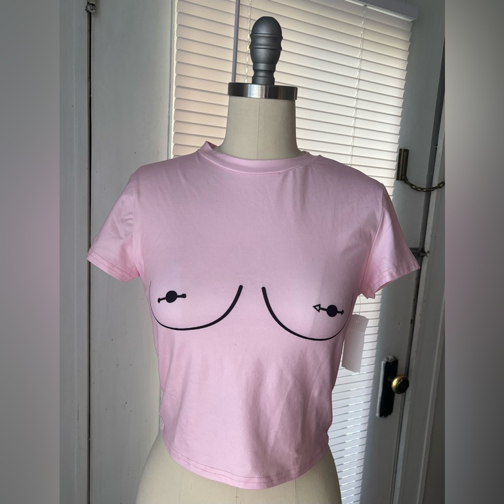 Pink Boobs Top